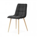 Chaise Minnie Gris Foncé