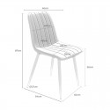 Chaise Minnie Taupe