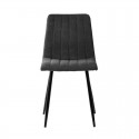 Chaise Xena Gris Foncé