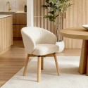 Chaise Virginia beige