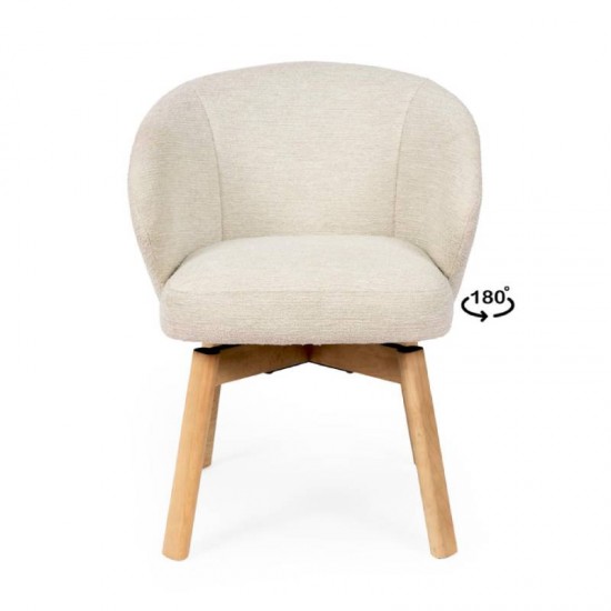 Chaise Virginia beige