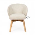 Chaise Virginia beige