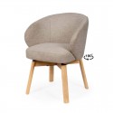 Chaise Virginia Taupe