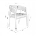 Chaise Yvanna Taupe