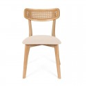 Chaise Shirley Chêne Beige