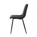 Chaise BIMBA gris foncé