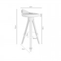 Tabouret Duke Beige