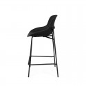 Tabouret Bas Fabian Noir