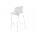 Tabouret Bas Fabian Blanc