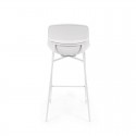 Tabouret Bas Fabian Blanc