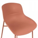 Tabouret Bas Fabian Terracotta