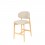 Tabouret Bas Renzo Beige