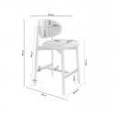 Tabouret Bas Renzo Vert