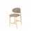 Tabouret Bas Renzo Taupe