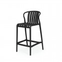 Tabouret Bas Bastian Noir