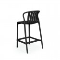 Tabouret Bas Bastian Noir