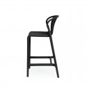 Tabouret Bas Bastian Noir
