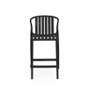 Tabouret Bas Bastian Noir