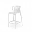 Tabouret Bas Bastian Blanc