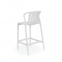 Tabouret Bas Bastian Blanc