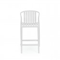 Tabouret Bas Bastian Blanc