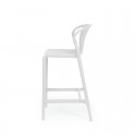 Tabouret Bas Bastian Blanc