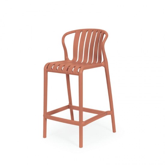 Tabouret Bas Bastian Terre Cuite