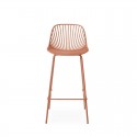 Tabouret Haut Casper Terracotta