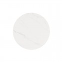 Table fixe Fiorella Blanc/Noir