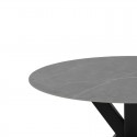 Table Fixe Fiorella Gris/Noir