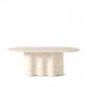 Table Fixe Lorraine 220 Travertin