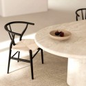 Table Fixe Lorraine 220 Travertin