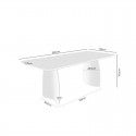 Table Fixe Kimberly Noyer