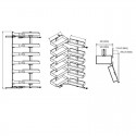Colonne Garde-Manger Extractible Duo Lamina