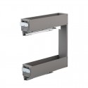 Porte-bouteilles extractible Lamina avec Glissières Grass Nova Pro