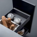 Porte-bouteilles Panero extractible pour module bas Lamina
