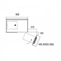 Angle Extractible Galaxy avec Fermeture Amortie