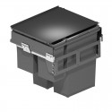 Cube Corbeille Eco-Amical-Rectangulaire 35 + 35 + 8 + 8 L