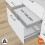 Tiroir intérieur BLUM KIT SANS BASE Fond 50