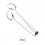 Pince À Glace Luxe Inox 18% Cr.