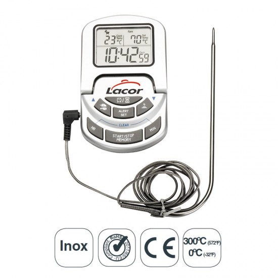 Thermomètre Numérique Sonde Four