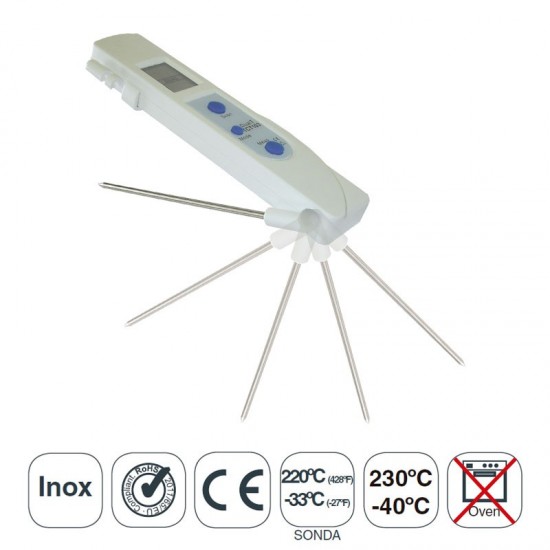 Thermomètre Ir DOUBLE - Sonde