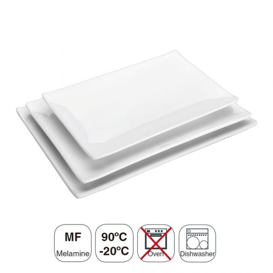 Rectangulaire Plateau