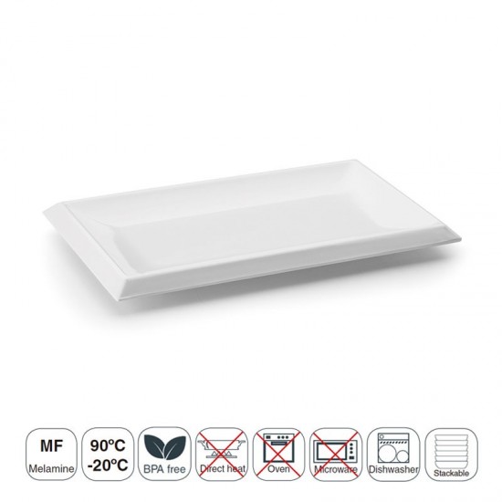 Rectangulaire Plateau Blanc Classique
