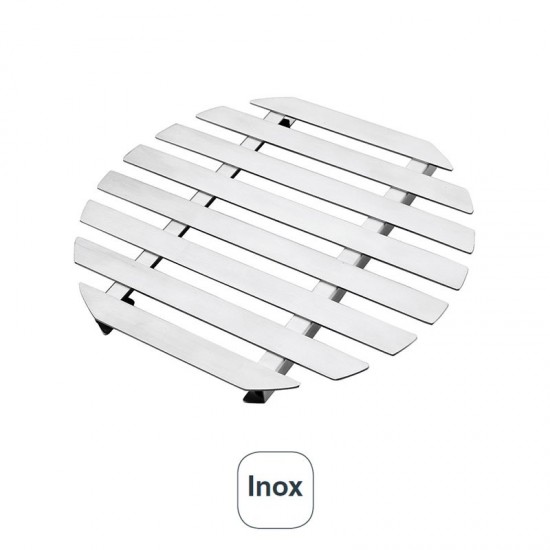 Dessous De Plat Rond Inox 18% Cr.