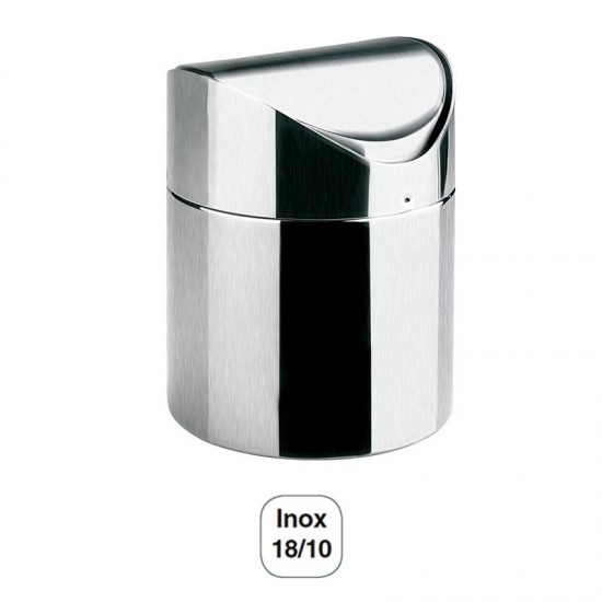 Corbeille De Bureau Inox 18/10