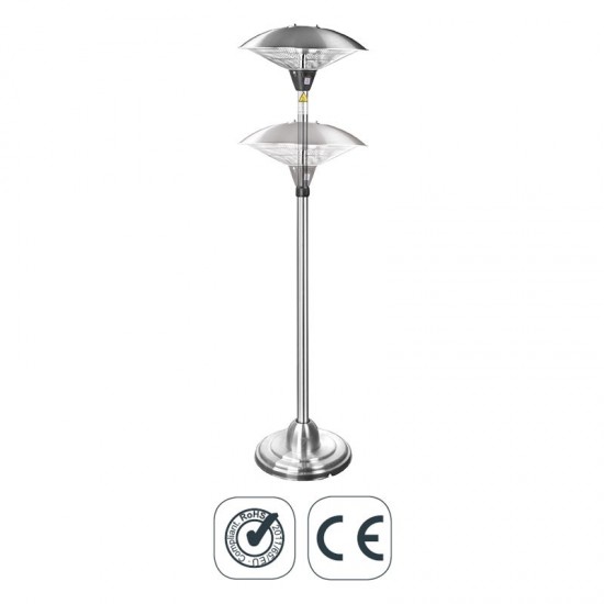 Chauffage électrique Halogène Pied