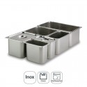 Seau Inox Gastronorm 1/3
