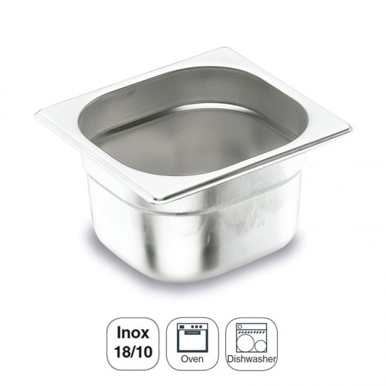 Seau Inox 18/10 Gastronome 1/6