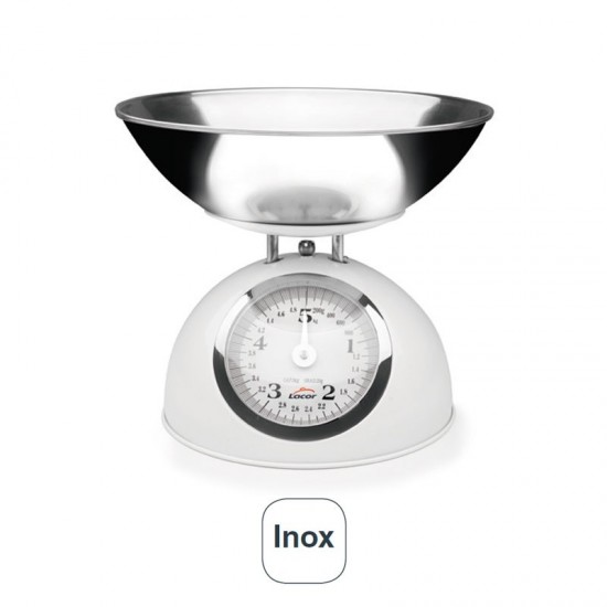 Échelle de 5 kg Retro Blanc